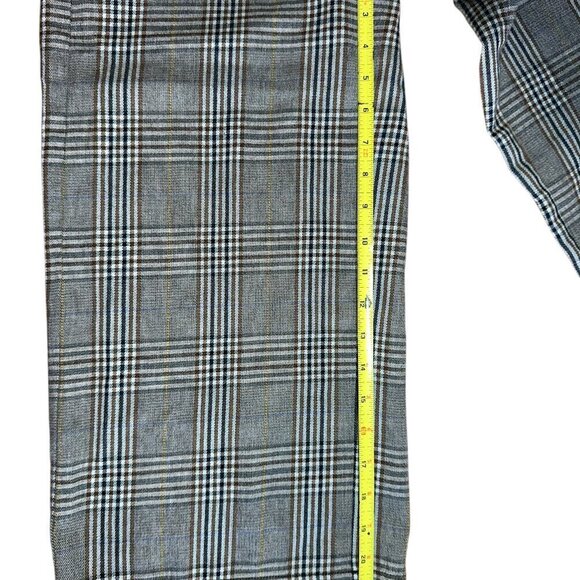 Madewell Huston High Rise Wide Leg Trousers Plaid  Size XS - Picture 6 of 8